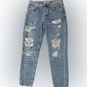 Topshop Moto Hayden distressed jeans Size 26